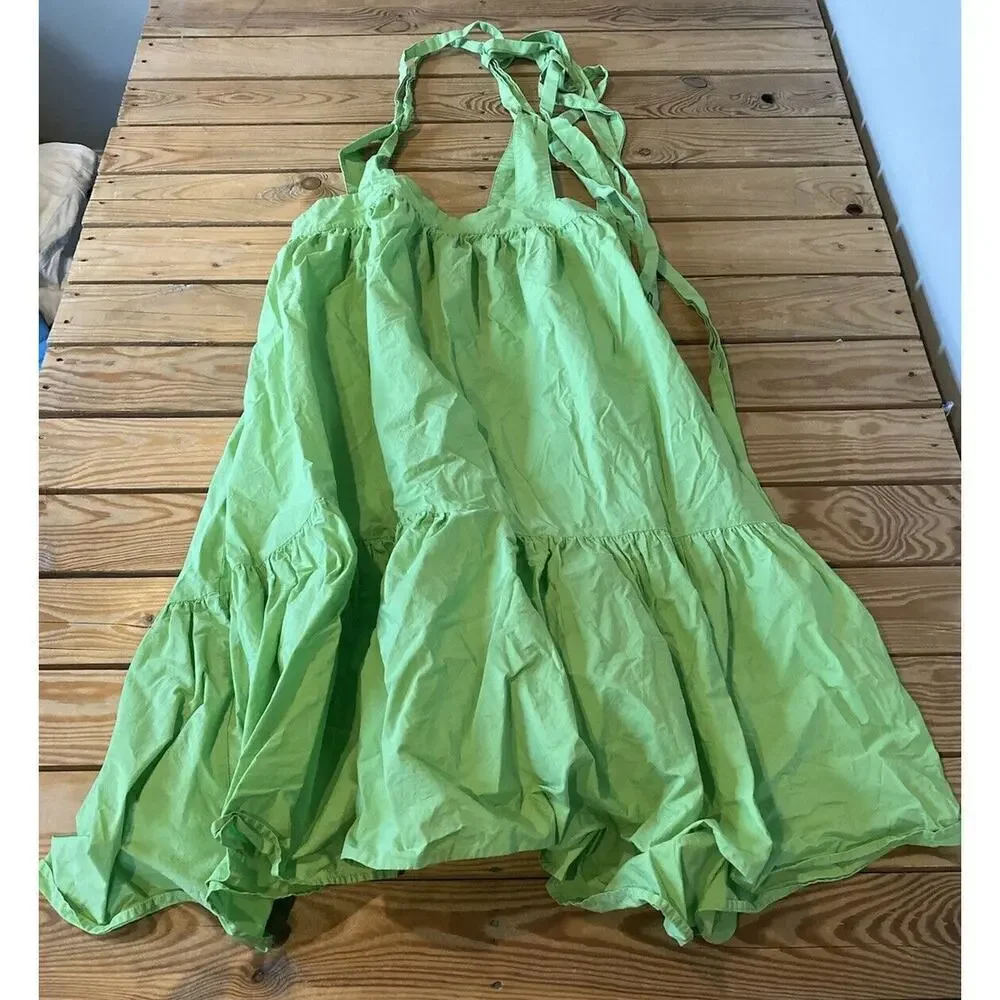 Christopher John Rogers Jumper Dress Size Small Women’s Neon Green - Picture 1 of 6